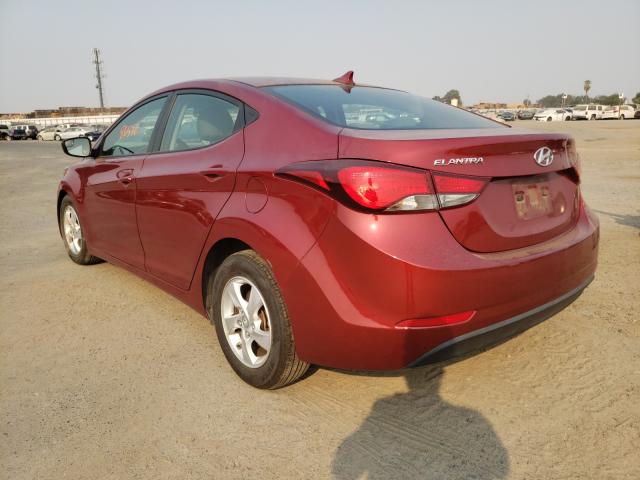 Photo 2 VIN: 5NPDH4AE9FH643809 - HYUNDAI ELANTRA 