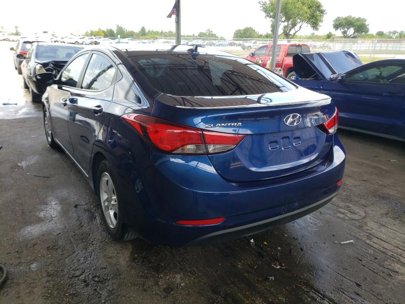 Photo 2 VIN: 5NPDH4AE9FH649304 - HYUNDAI ELANTRA SE 