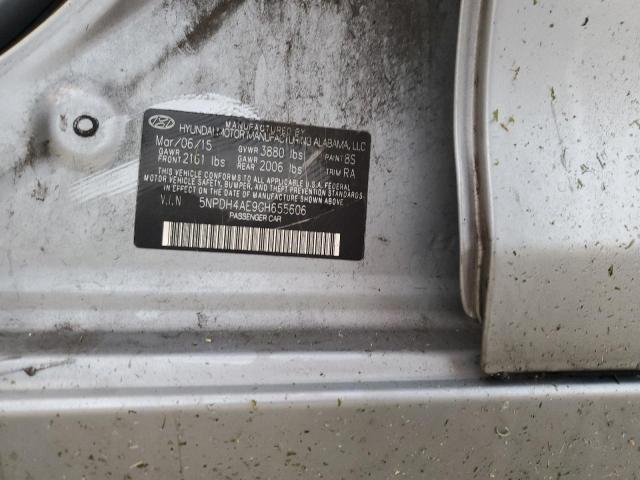 Photo 12 VIN: 5NPDH4AE9GH655606 - HYUNDAI ELANTRA SE 