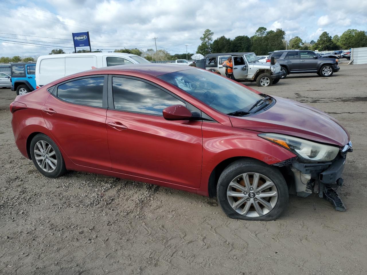 Photo 3 VIN: 5NPDH4AE9GH656772 - HYUNDAI ELANTRA 