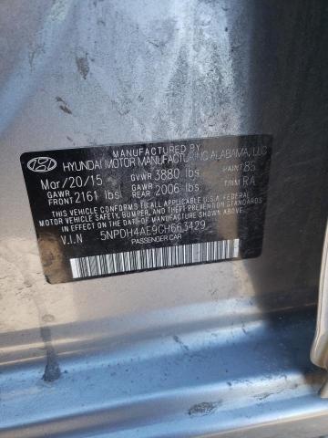 Photo 12 VIN: 5NPDH4AE9GH663429 - HYUNDAI ELANTRA 