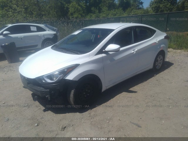 Photo 1 VIN: 5NPDH4AE9GH665066 - HYUNDAI ELANTRA 