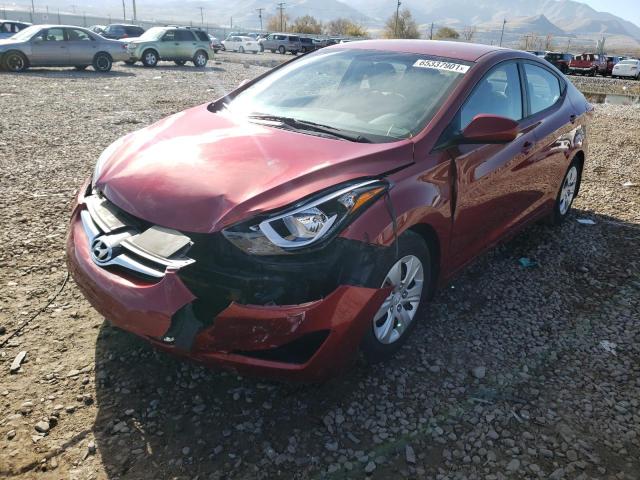 Photo 1 VIN: 5NPDH4AE9GH667500 - HYUNDAI ELANTRA SE 