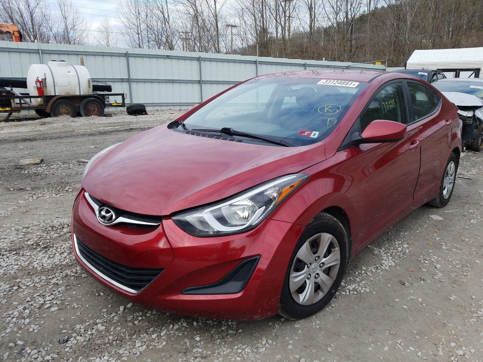 Photo 1 VIN: 5NPDH4AE9GH669313 - HYUNDAI ELANTRA SE 