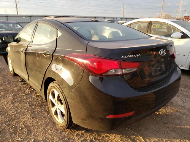 Photo 2 VIN: 5NPDH4AE9GH671577 - HYUNDAI ELANTRA SE 