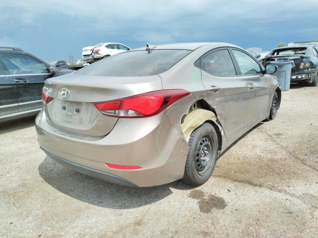 Photo 3 VIN: 5NPDH4AE9GH673720 - HYUNDAI ELANTRA SE 