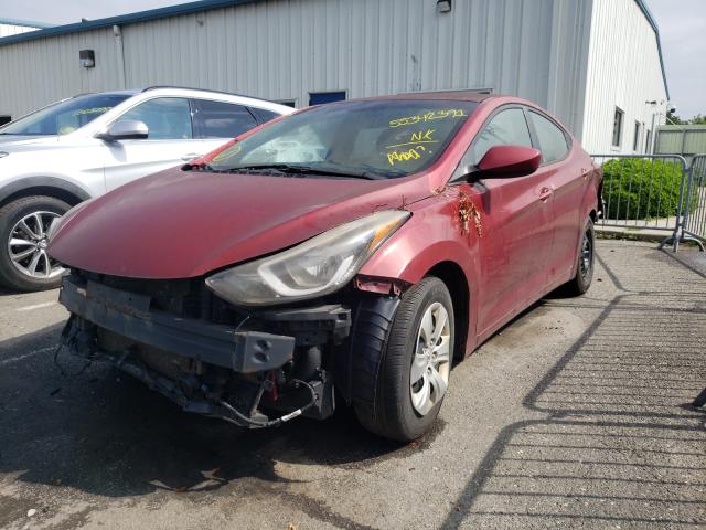 Photo 1 VIN: 5NPDH4AE9GH674592 - HYUNDAI ELANTRA SE 