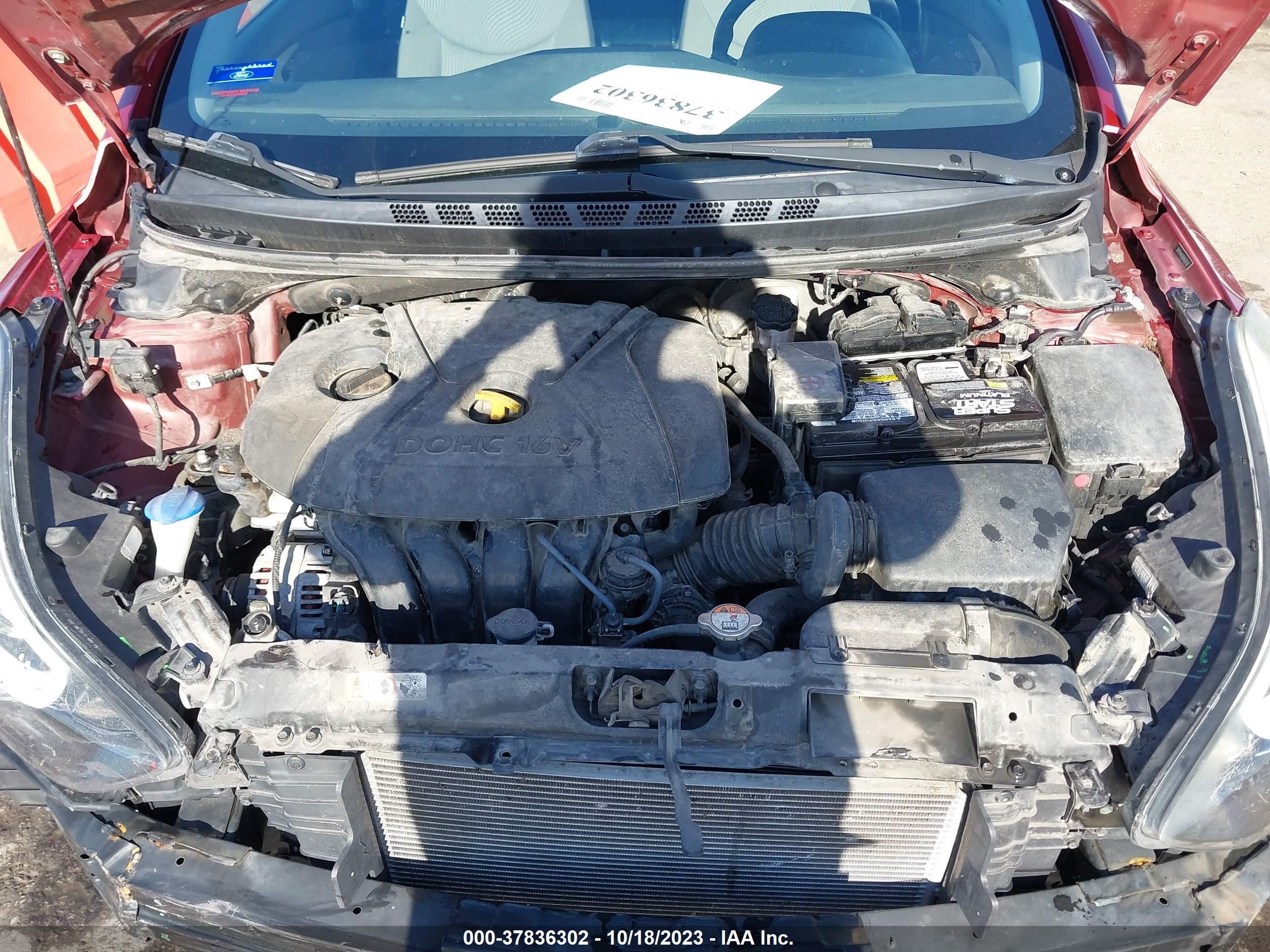 Photo 9 VIN: 5NPDH4AE9GH678738 - HYUNDAI ELANTRA 