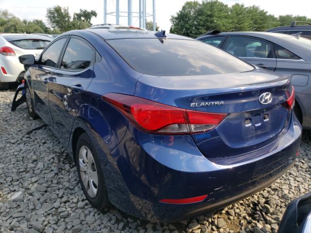 Photo 2 VIN: 5NPDH4AE9GH683440 - HYUNDAI ELANTRA SE 