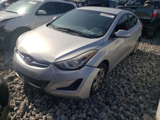 Photo 1 VIN: 5NPDH4AE9GH684118 - HYUNDAI ELANTRA SE 