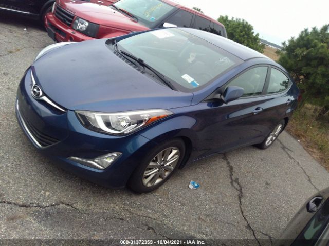 Photo 1 VIN: 5NPDH4AE9GH684751 - HYUNDAI ELANTRA 