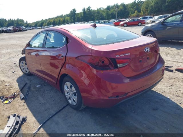 Photo 2 VIN: 5NPDH4AE9GH685673 - HYUNDAI ELANTRA 