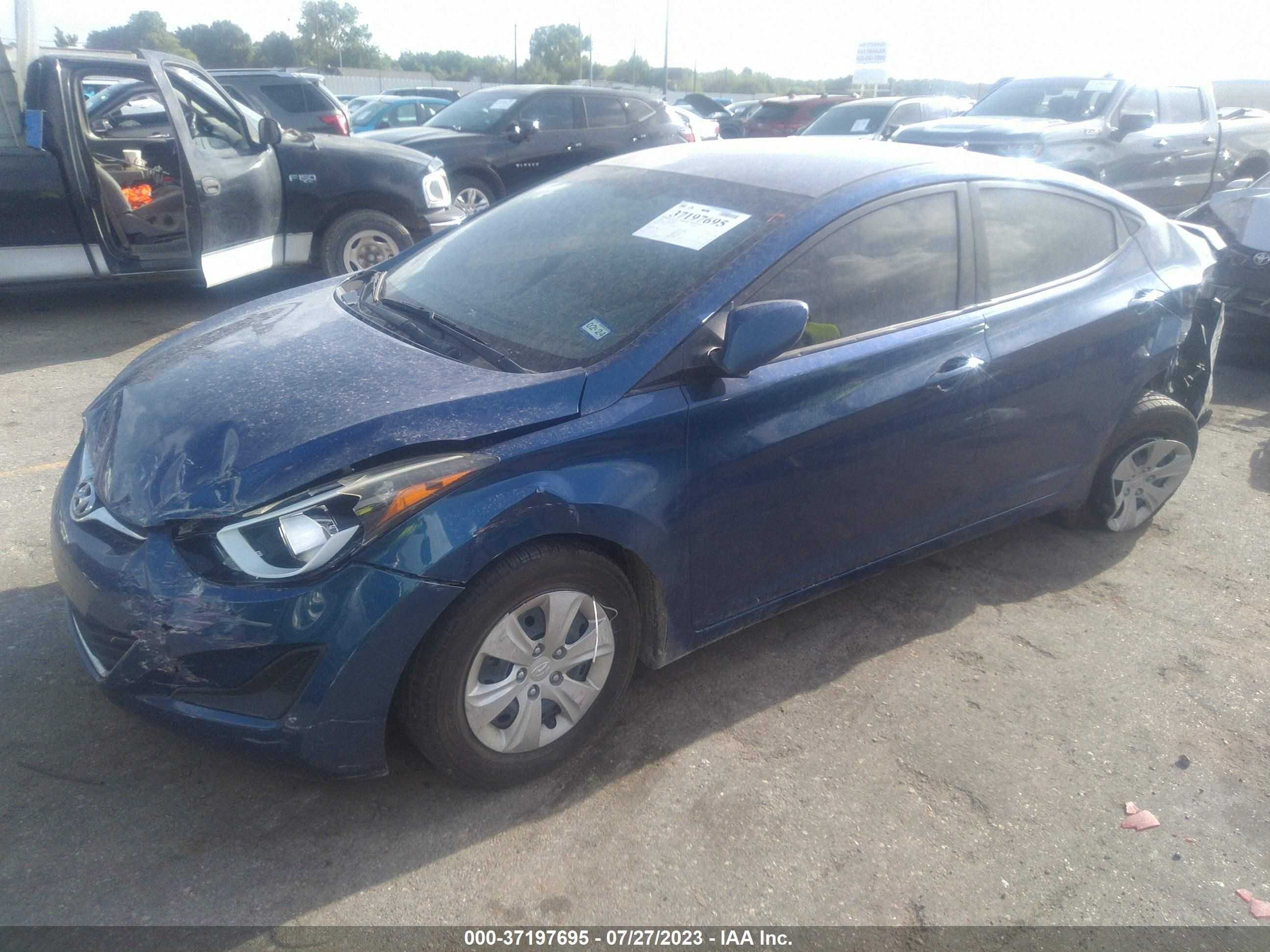 Photo 1 VIN: 5NPDH4AE9GH687410 - HYUNDAI ELANTRA 