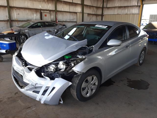 Photo 1 VIN: 5NPDH4AE9GH695877 - HYUNDAI ELANTRA SE 