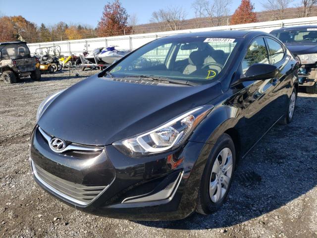 Photo 1 VIN: 5NPDH4AE9GH696754 - HYUNDAI ELANTRA SE 