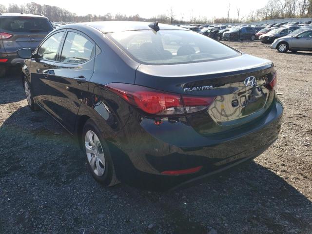 Photo 2 VIN: 5NPDH4AE9GH696754 - HYUNDAI ELANTRA SE 