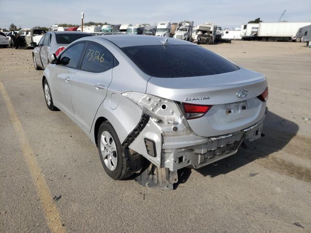 Photo 2 VIN: 5NPDH4AE9GH697502 - HYUNDAI ELANTRA SE 