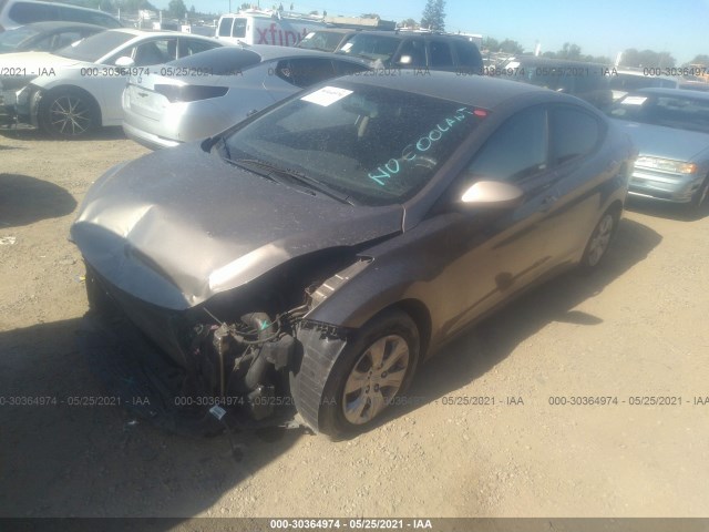 Photo 1 VIN: 5NPDH4AE9GH699217 - HYUNDAI ELANTRA 