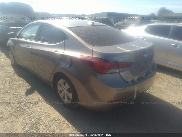 Photo 2 VIN: 5NPDH4AE9GH699217 - HYUNDAI ELANTRA 