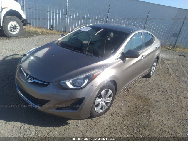 Photo 1 VIN: 5NPDH4AE9GH700074 - HYUNDAI ELANTRA 