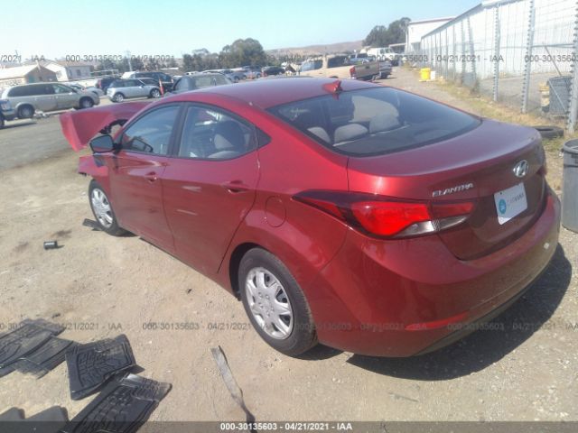 Photo 2 VIN: 5NPDH4AE9GH702049 - HYUNDAI ELANTRA 