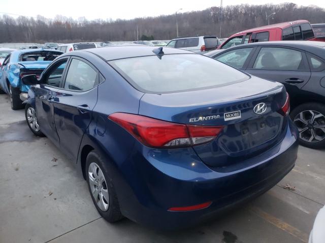 Photo 2 VIN: 5NPDH4AE9GH702066 - HYUNDAI ELANTRA SE 