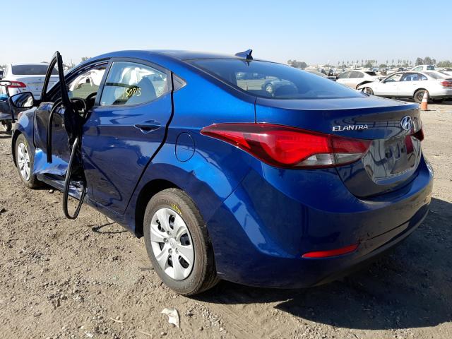 Photo 2 VIN: 5NPDH4AE9GH702679 - HYUNDAI ELANTRA SE 