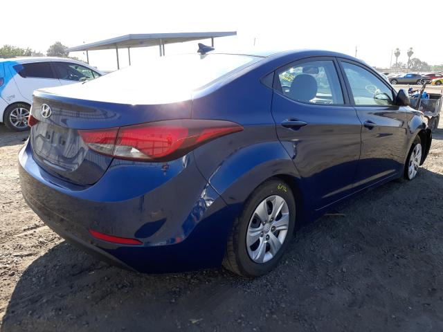 Photo 3 VIN: 5NPDH4AE9GH702679 - HYUNDAI ELANTRA SE 