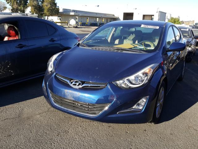 Photo 1 VIN: 5NPDH4AE9GH704092 - HYUNDAI ELANTRA 