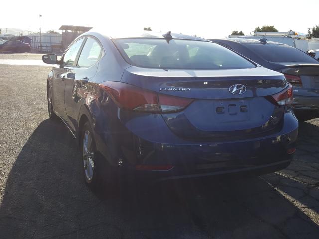 Photo 2 VIN: 5NPDH4AE9GH704092 - HYUNDAI ELANTRA 