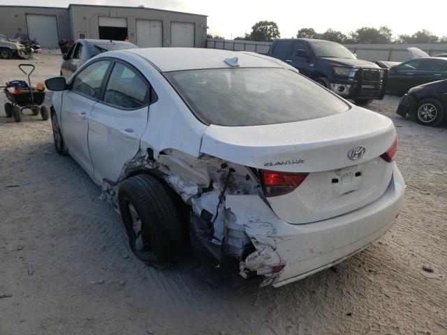 Photo 2 VIN: 5NPDH4AE9GH706814 - HYUNDAI ELANTRA SE 