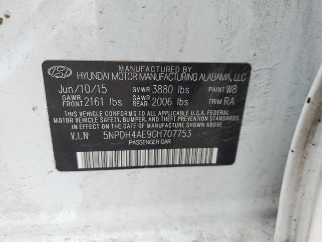 Photo 11 VIN: 5NPDH4AE9GH707753 - HYUNDAI ELANTRA 