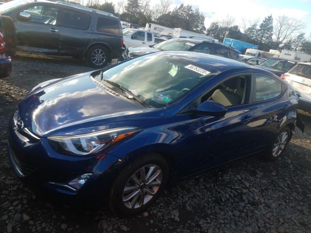 Photo 1 VIN: 5NPDH4AE9GH708921 - HYUNDAI ELANTRA SE 