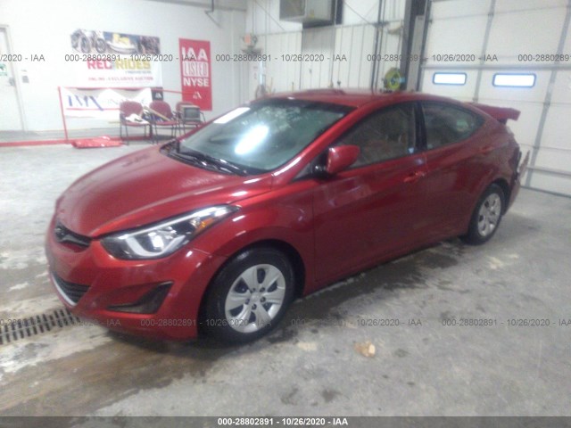 Photo 1 VIN: 5NPDH4AE9GH712239 - HYUNDAI ELANTRA 