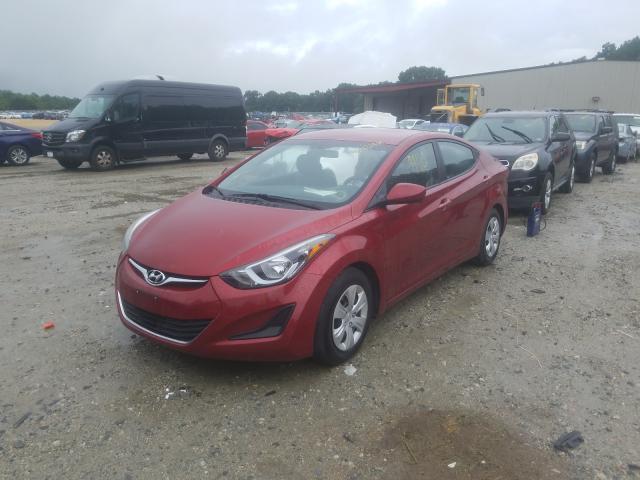 Photo 1 VIN: 5NPDH4AE9GH714525 - HYUNDAI ELANTRA SE 