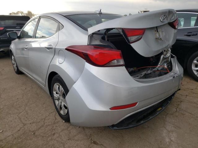 Photo 2 VIN: 5NPDH4AE9GH715755 - HYUNDAI ELANTRA SE 