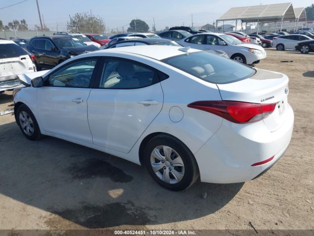 Photo 2 VIN: 5NPDH4AE9GH717036 - HYUNDAI ELANTRA 