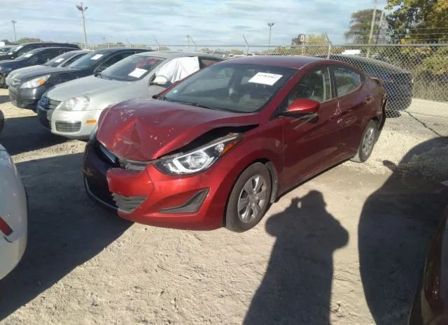 Photo 1 VIN: 5NPDH4AE9GH719630 - HYUNDAI ELANTRA 