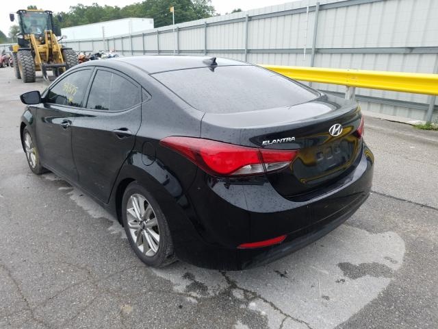 Photo 2 VIN: 5NPDH4AE9GH728702 - HYUNDAI ELANTRA SE 