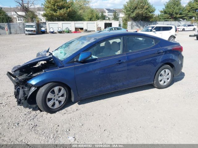 Photo 1 VIN: 5NPDH4AE9GH732751 - HYUNDAI ELANTRA 