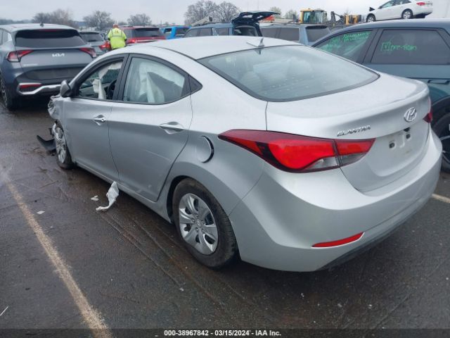 Photo 2 VIN: 5NPDH4AE9GH737559 - HYUNDAI ELANTRA 