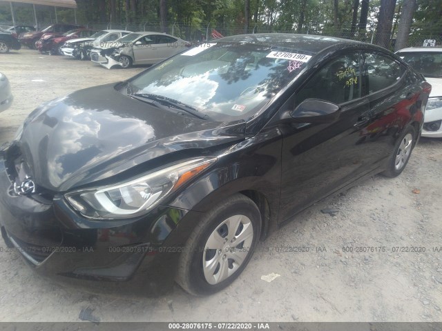 Photo 1 VIN: 5NPDH4AE9GH737934 - HYUNDAI ELANTRA 