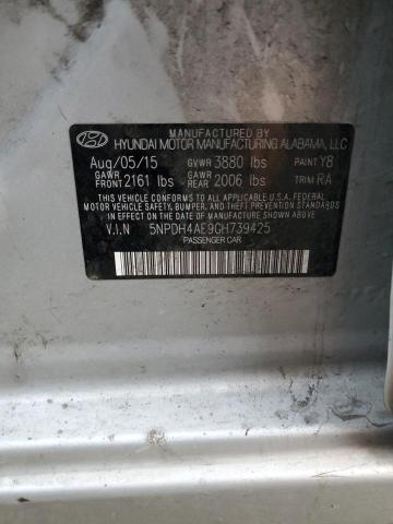 Photo 12 VIN: 5NPDH4AE9GH739425 - HYUNDAI ELANTRA SE 