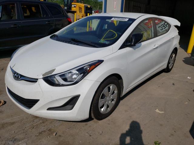 Photo 1 VIN: 5NPDH4AE9GH740350 - HYUNDAI ELANTRA SE 