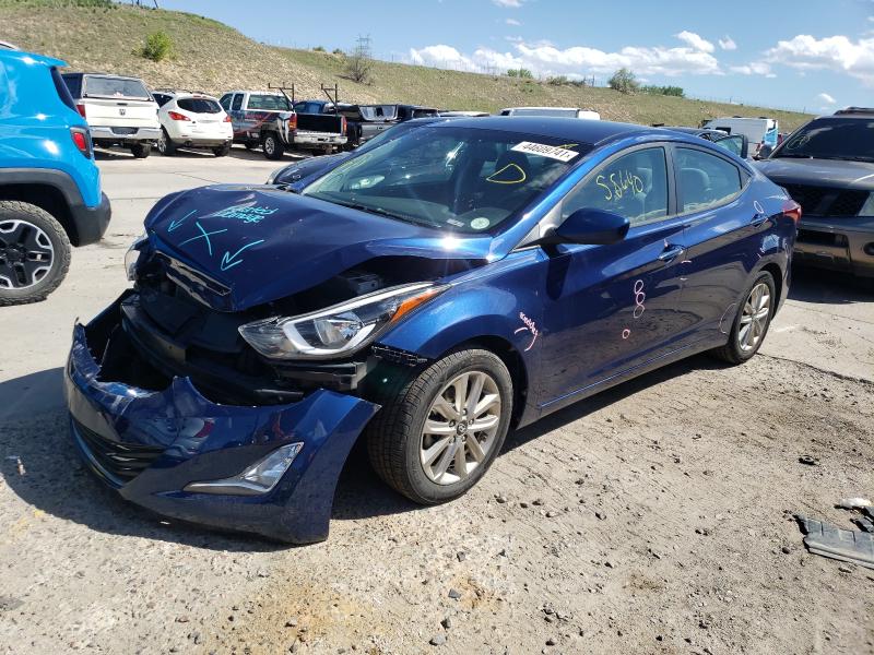 Photo 1 VIN: 5NPDH4AE9GH750442 - HYUNDAI ELANTRA SE 