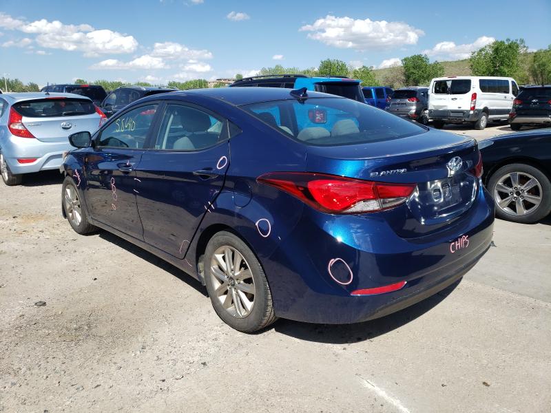 Photo 2 VIN: 5NPDH4AE9GH750442 - HYUNDAI ELANTRA SE 