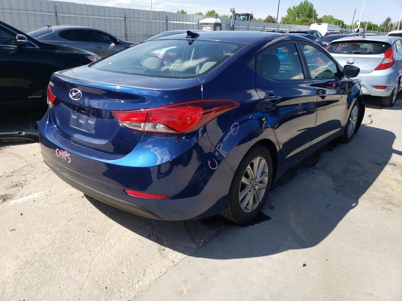 Photo 3 VIN: 5NPDH4AE9GH750442 - HYUNDAI ELANTRA SE 