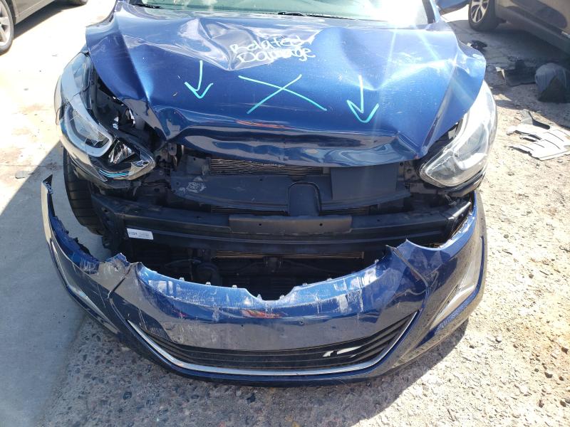 Photo 8 VIN: 5NPDH4AE9GH750442 - HYUNDAI ELANTRA SE 