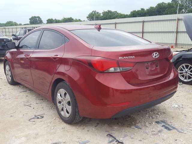 Photo 2 VIN: 5NPDH4AE9GH752658 - HYUNDAI ELANTRA SE 