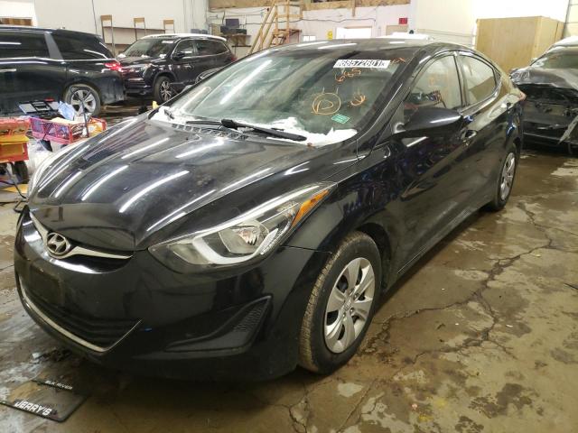 Photo 1 VIN: 5NPDH4AE9GH755916 - HYUNDAI ELANTRA SE 